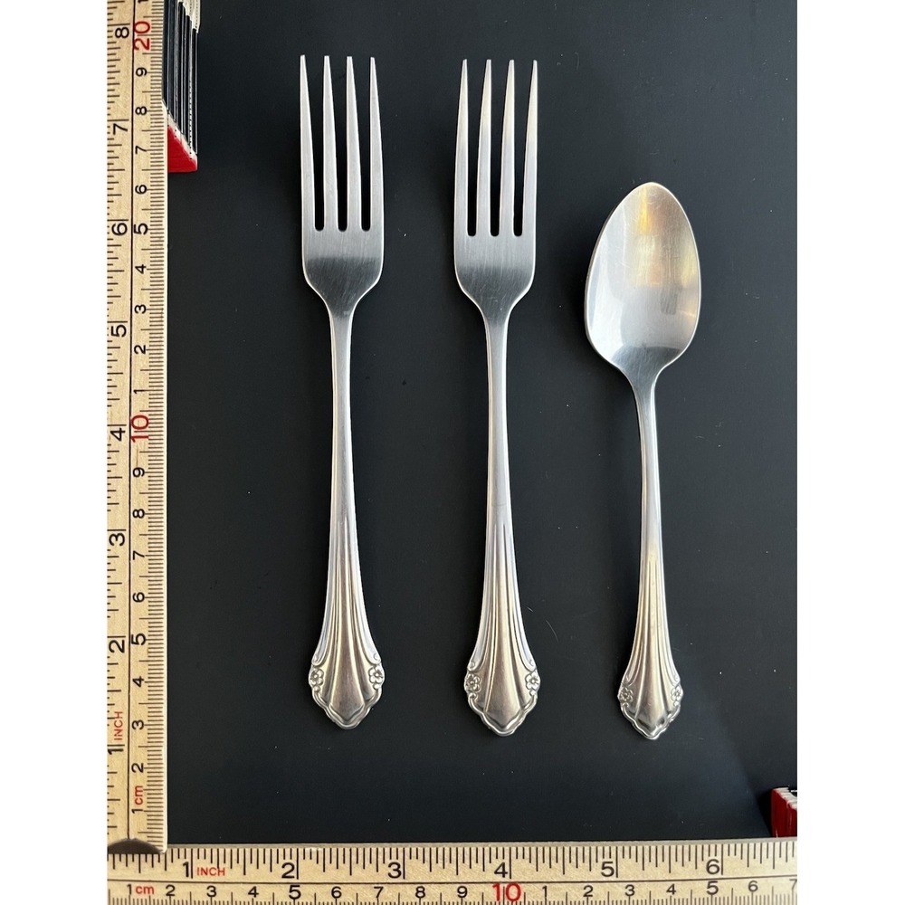 Vintage Oneida 1881 Rogers Stainless Flatware - Bittersweet / Repose Pattern
